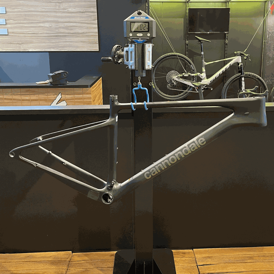 Quadro Cannondale Scalpel HT Preto Carbono Aparente