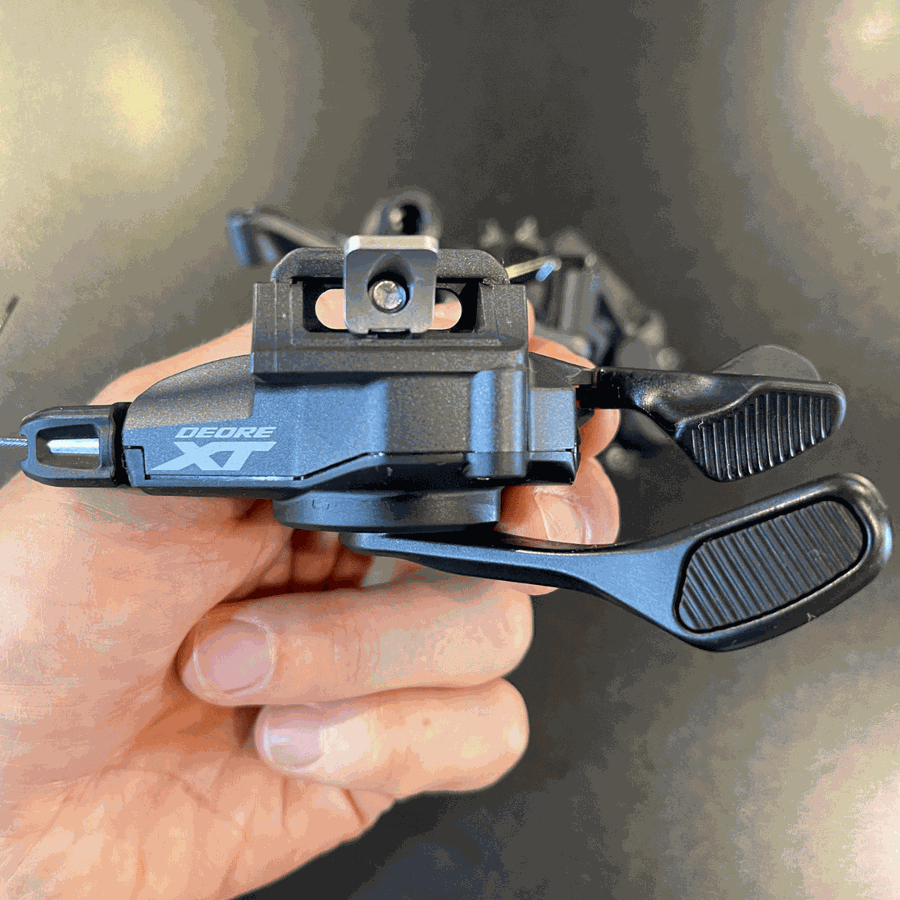 Kit de Upgrade SHIMANO Original Deore XT Câmbio e Passador p/matchmaker de 12V 