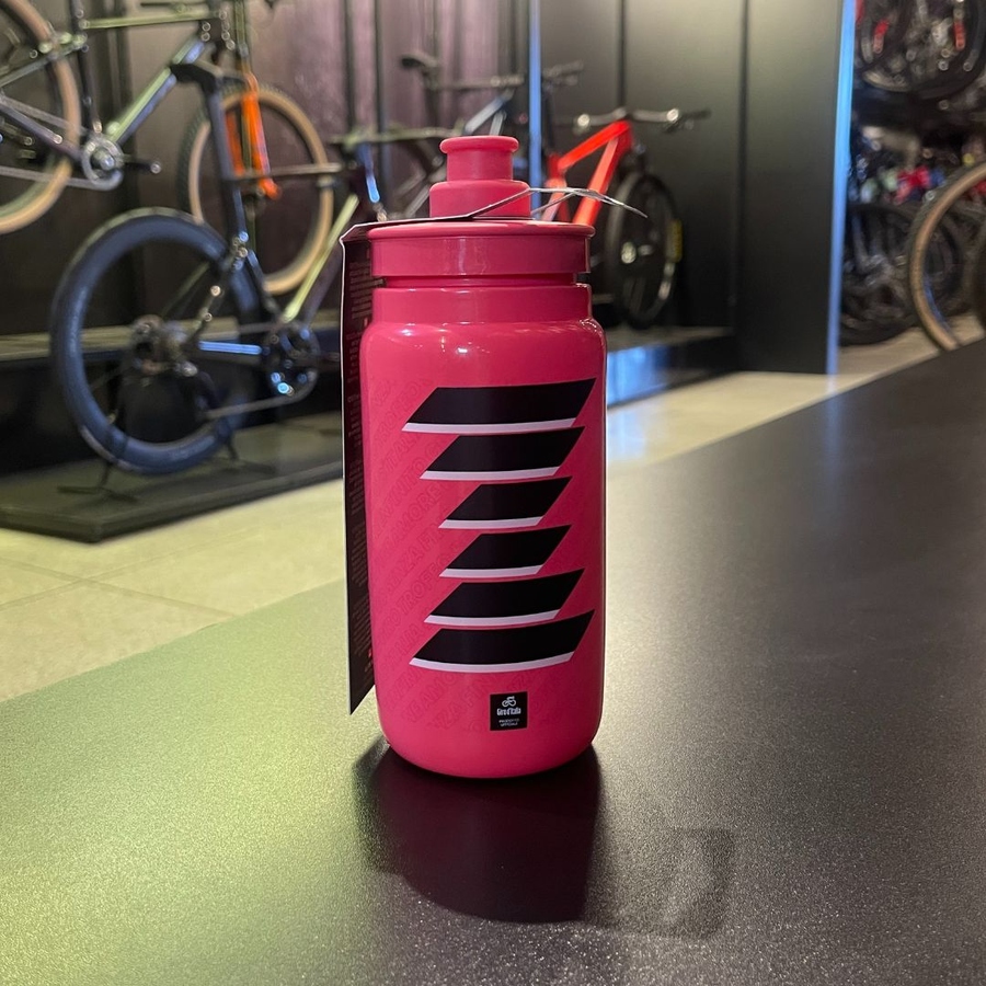 Garrafa Elite Fly Giro D'Italia 550ml Pink