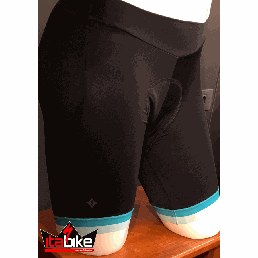 Shorts Original Specialized RBX Comp Feminina Preta e Azul