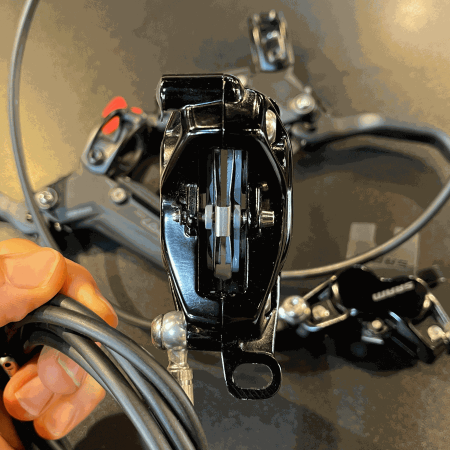 Par de Freio a Disco Sram Original Hidráulico Level Silver 4 Pistões