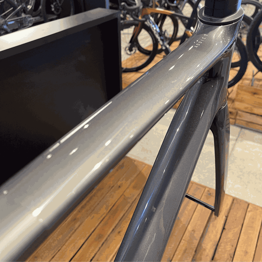 Quadro SCOTT em Carbono ADDICT HMF grafite