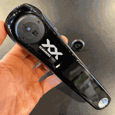 Braço Esquerdo da Pedivela Sram Original XX Eagle T-Type DUB Com Medidor de Potência