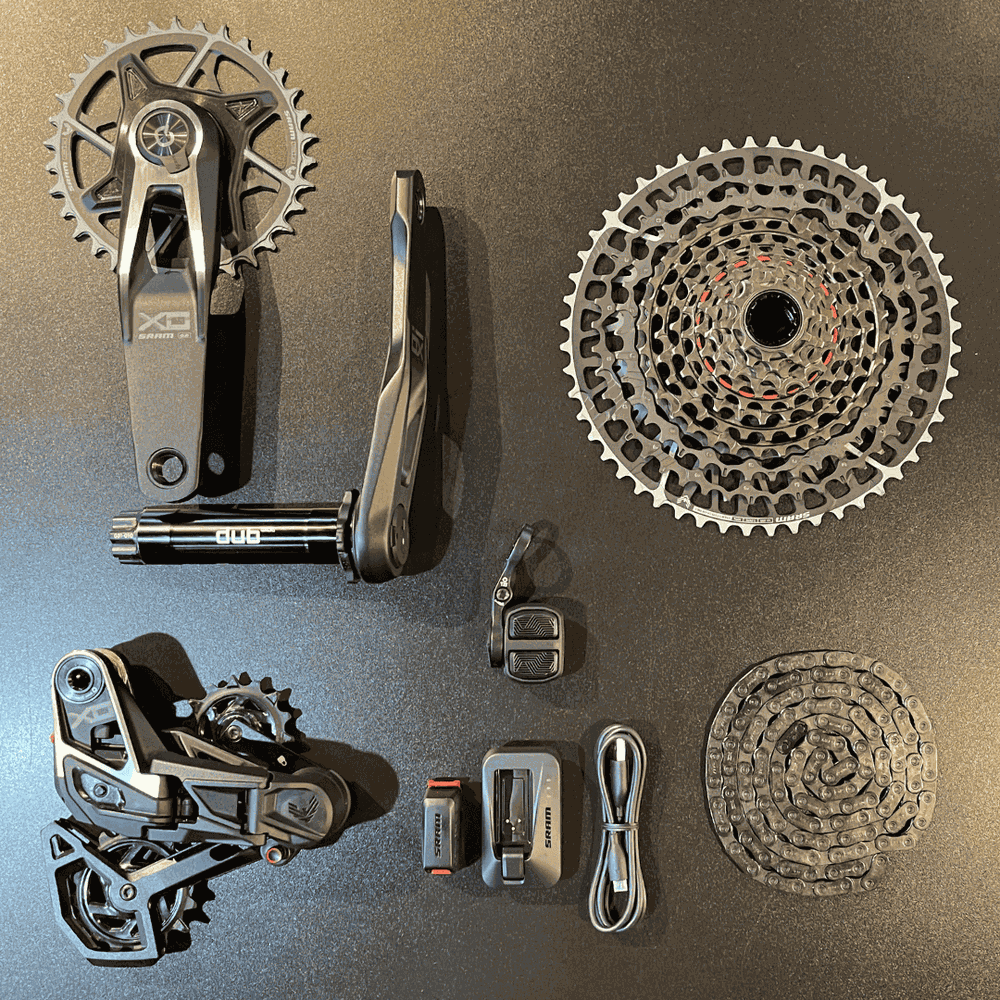 Grupo de Peças Sram Original X0 T-Type Eagle AXS Com Medidor de