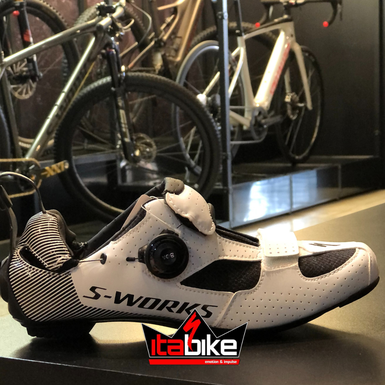 Sapatilha Specialized S-Works Trivent Triathlon Branca