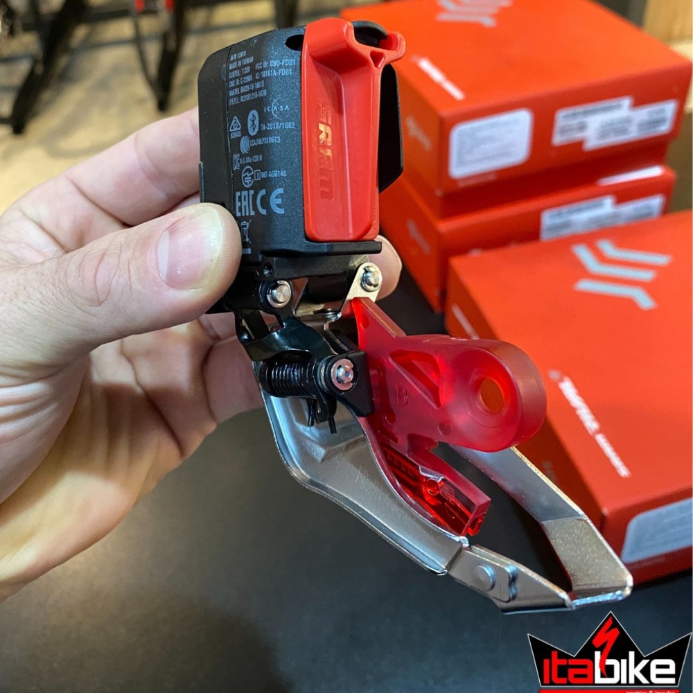 Câmbio Dianteiro Sram Original Rival Etap AXS D1 Braze-on sem Bateria