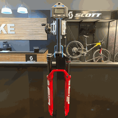 Garfo de Suspensão RockShox Sid Ultimate Flight Attendant 120mm Vermelha