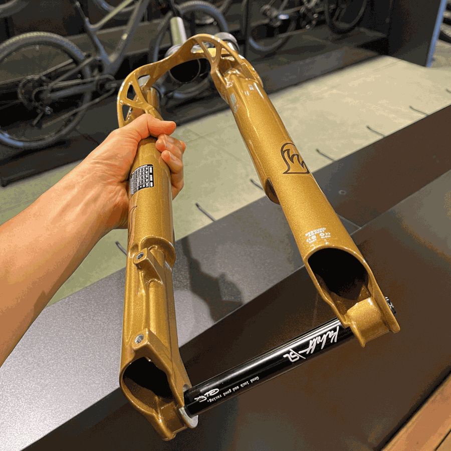 Garfo de Suspensão Fox Kashima Original 32 Gold 100mm