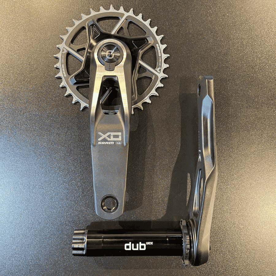 Pedivela Sram Original X0 Eagle T-Type DUB Com Medidor de Potência
