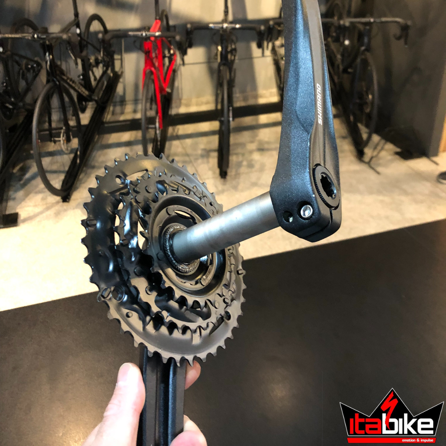 Pedivela Shimano Original Altus FC-MT210 Preto
