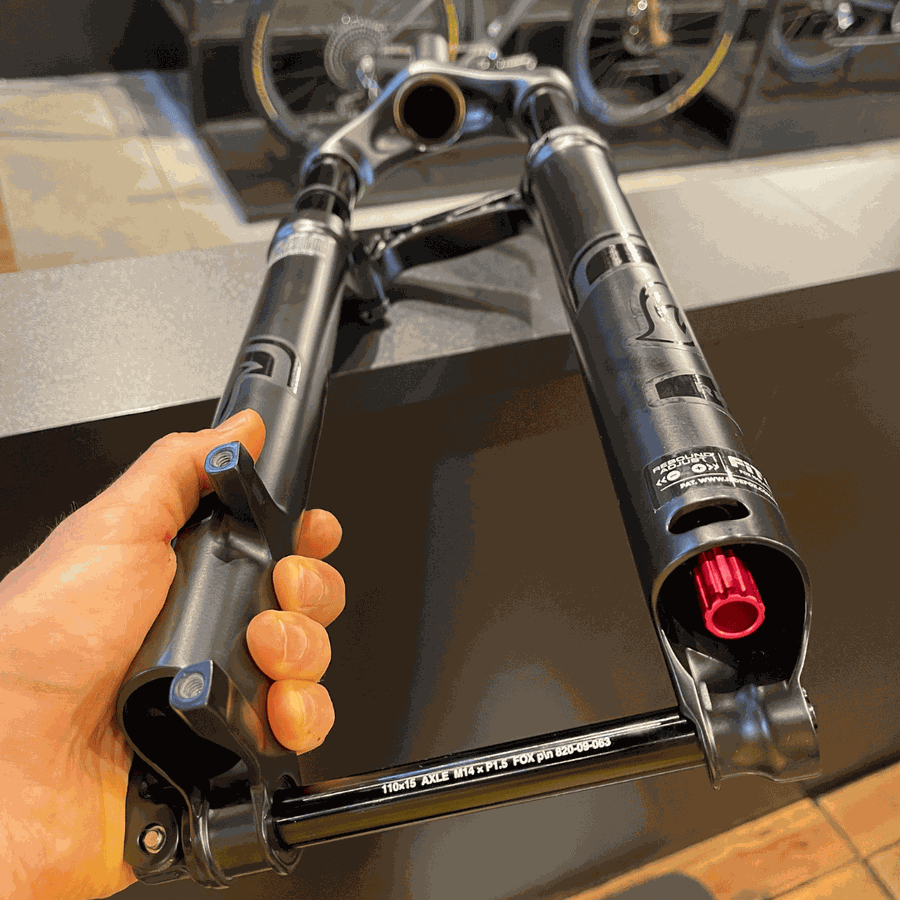 Garfo de Suspensão Fox Rhythm Original 32 Preta 100mm