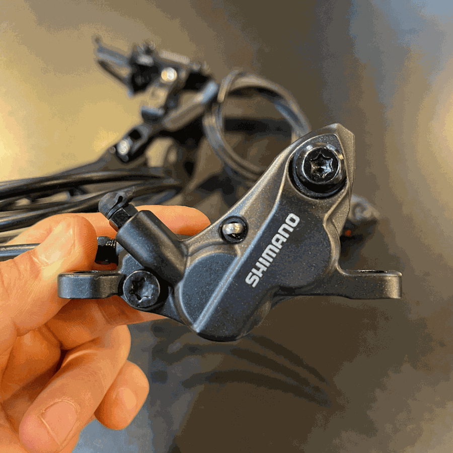 Par de Freio a Disco Shimano Original Hidráulico BL-M6120 4 Pistões