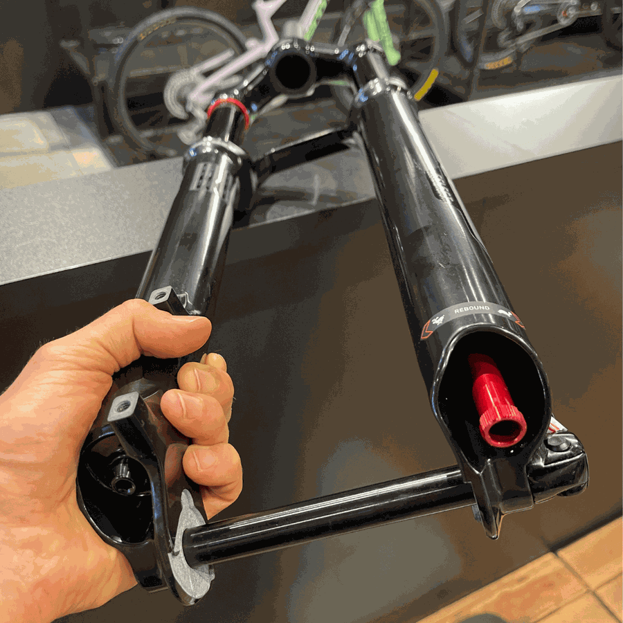 Garfo de Suspensão RockShox Sid Select 120mm Preta com Trava TwistLoc