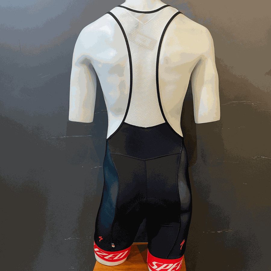 Bretelle Specialized Rbx Comp Masculino Preto E Vermelho