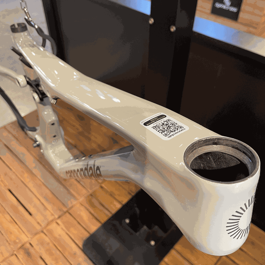 Quadro CANNONDALE Scalpel em Carbono cinza tubarão