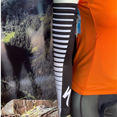 Manguito Specialized Para Ciclismo Preto E Branco