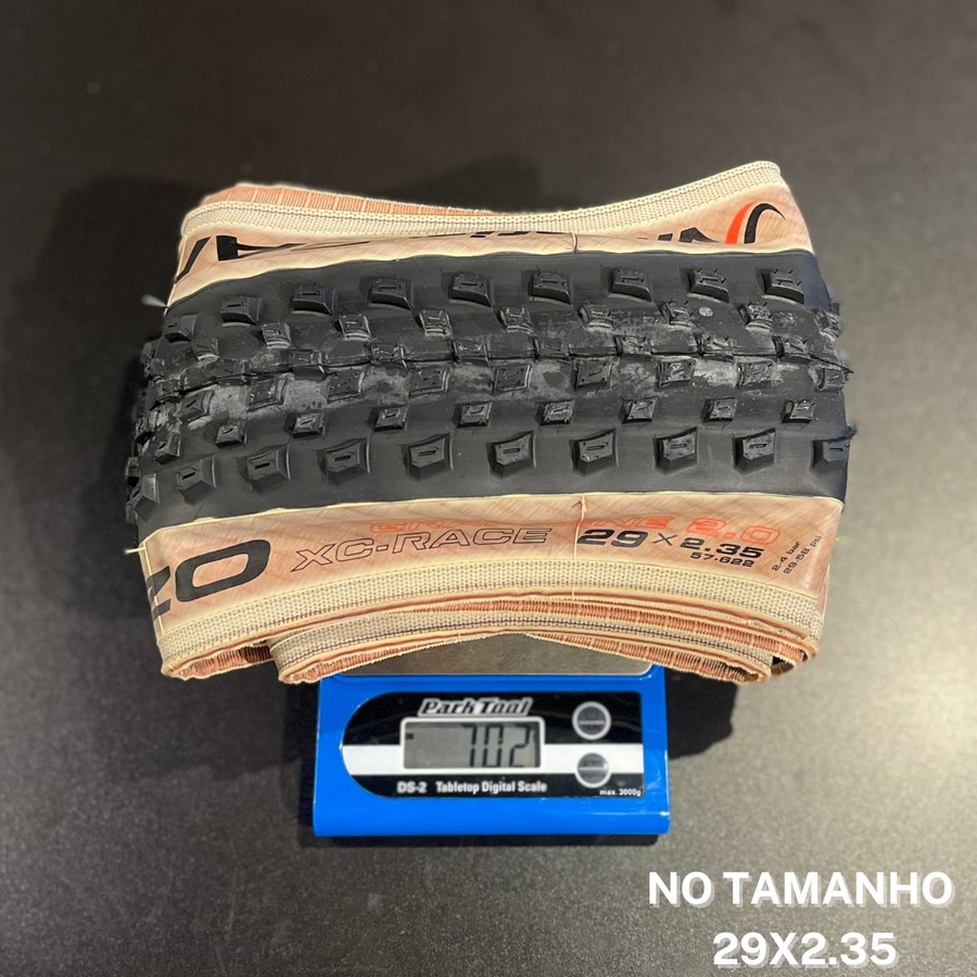 Pneu Vittoria Tubeless Barzo XCR TLR Preto Faixa Bege