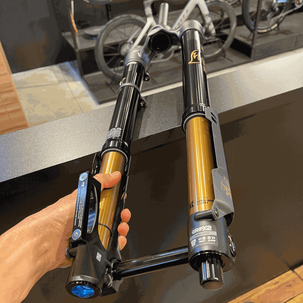 Garfo de Suspensão Fox Podium Factory Kashima Original 36 Preta 160mm