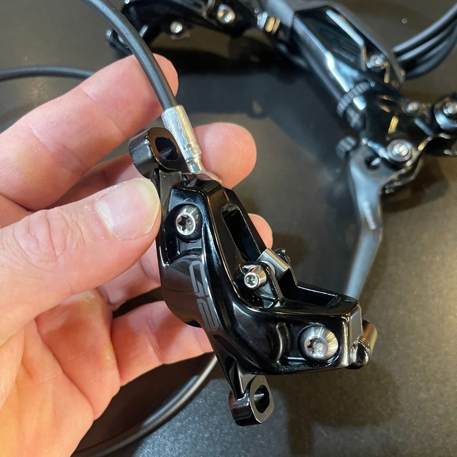 Par de Freio a Disco Sram Original G2 Ultimate De 4 Pistões Preto