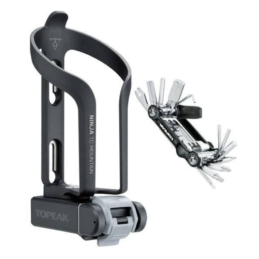 Suporte de Garrafa Topeak Ninja Tc Mountain Preto