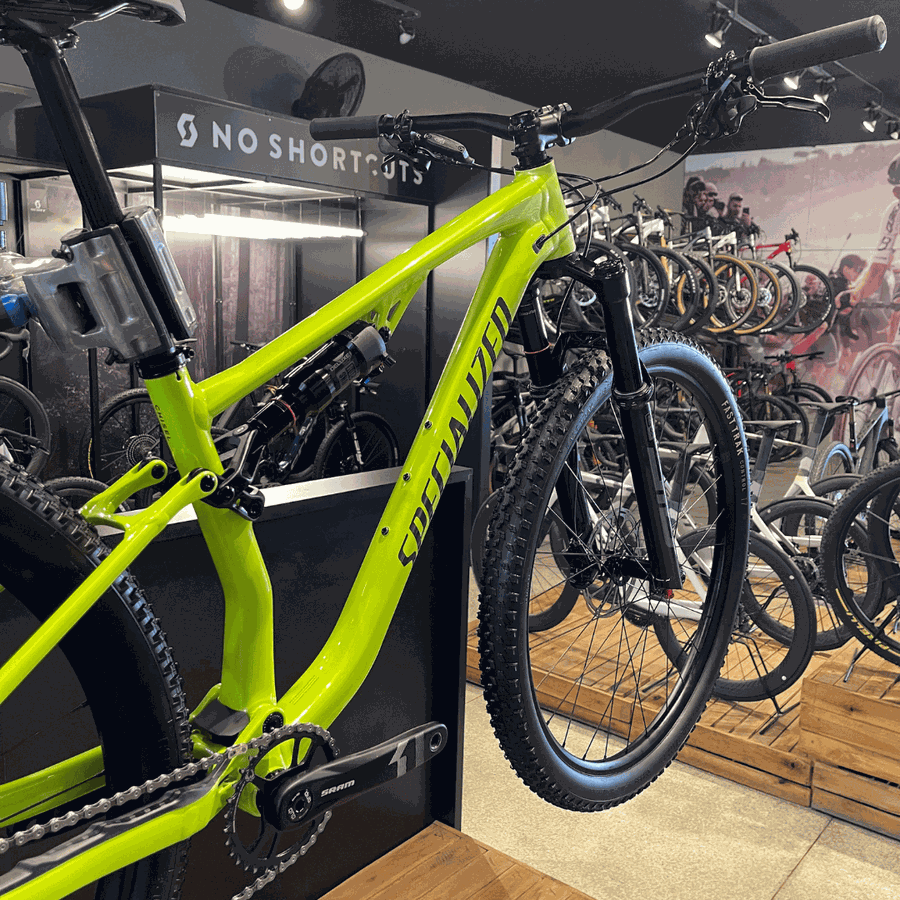 Bicicleta SPECIALIZED Chisel seminova verde