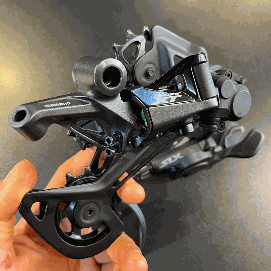 Kit de Upgrade Shimano Original Câmbio XT e Passador SLX de 12V 