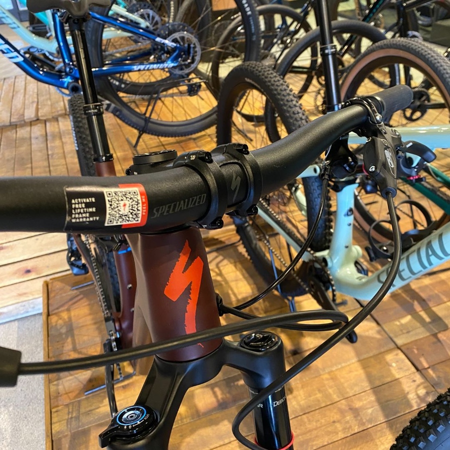 Guidão Specialized Alumínio Curva Rasa Preto