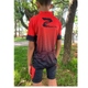 Conjunto Infantil Z-Nine Vermelho e Preto - 3