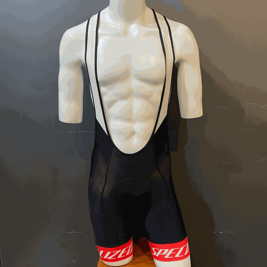 Bretelle Specialized Rbx Comp Masculino Preto E Vermelho