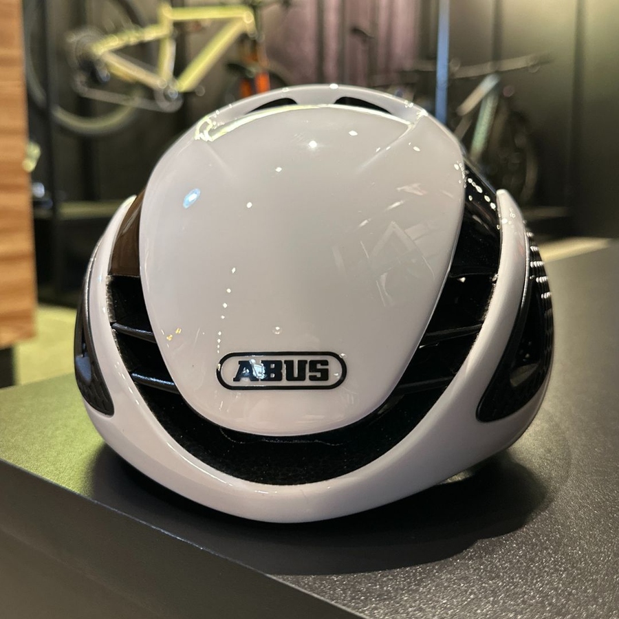 Capacete Abus GameChanger Branco Brilhante