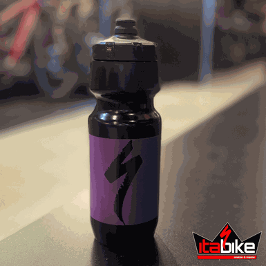 Garrafa De Agua Specialized 24OZ Roxa e Preta