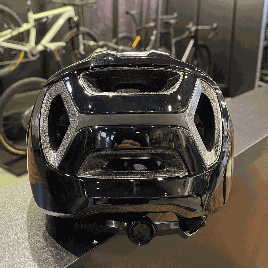 Capacete Scott Supra Preto Brilhante