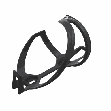 Suporte de Garrafa Syncros em carbono Tailor Cage 1.0 Esquerdo Preto E Branco