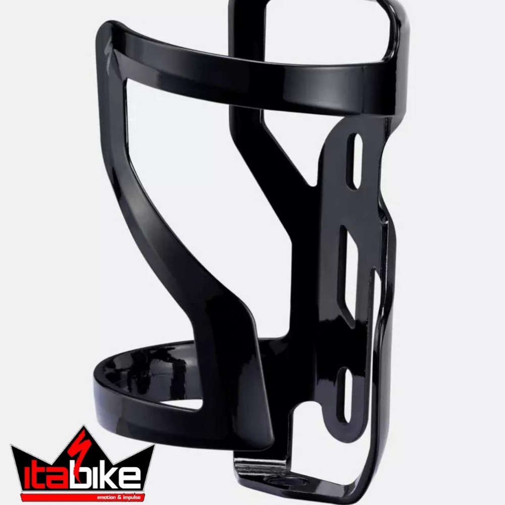 Suporte de Garrafa Specialized Zee Cage 2 Esquerdo Preto Brilhante