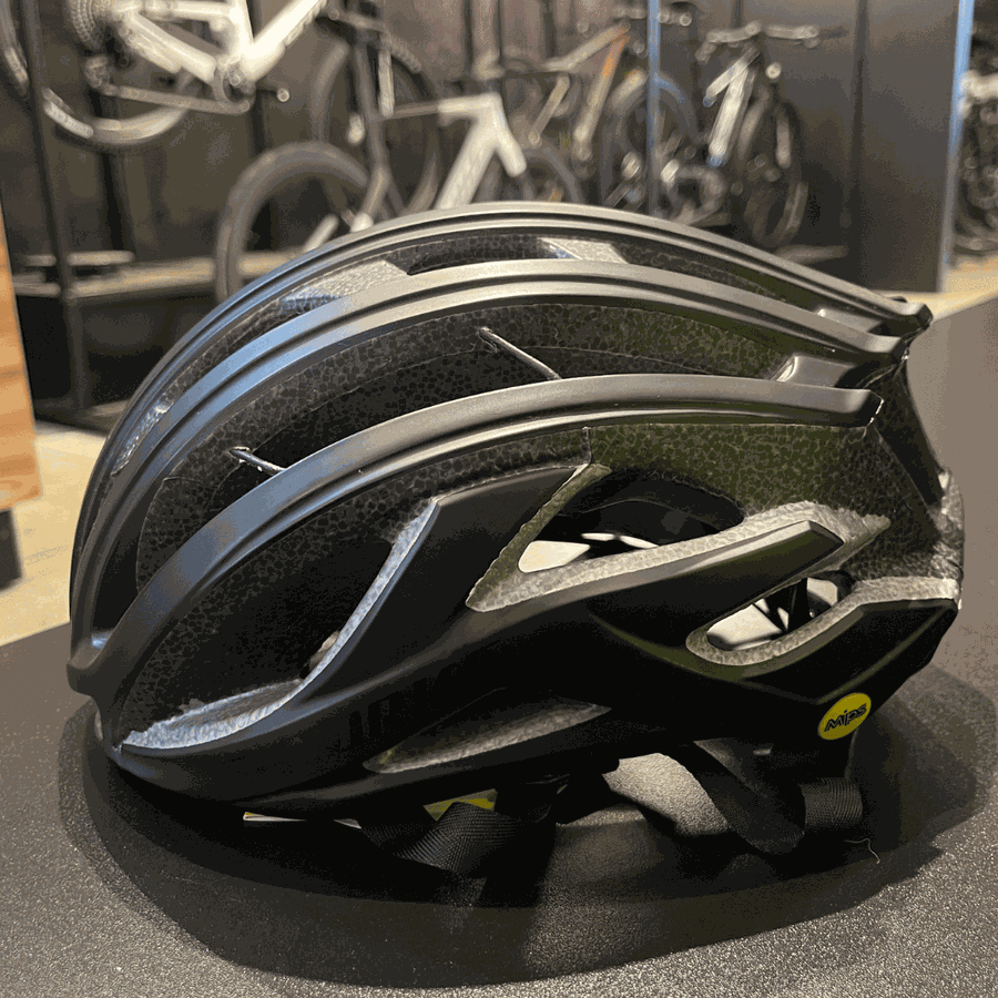 Capacete Specialized S-Works Prevail 2 Vent MIPS Preto C/Pequena Avaria