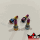 Parafuso em Titânio Para Fixar Freio Pinça 160MM Rainbow  - 3