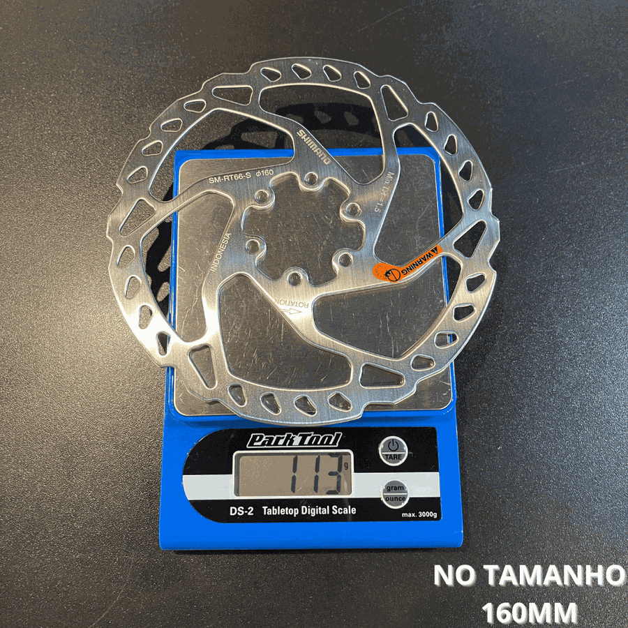 Disco Rotor SHIMANO Original Para Freio a Disco SM RT66 Parafusos