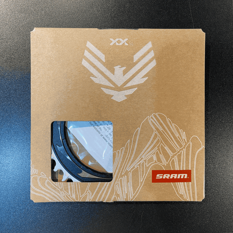Coroa Sram Original XX-SL T-Type Eagle Preta e Prata