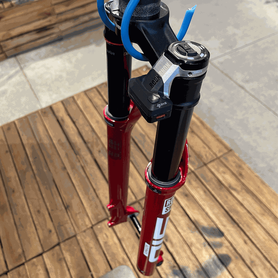 Garfo de Suspensão RockShox Sid Ultimate Flight Attendant 120mm Vermelha