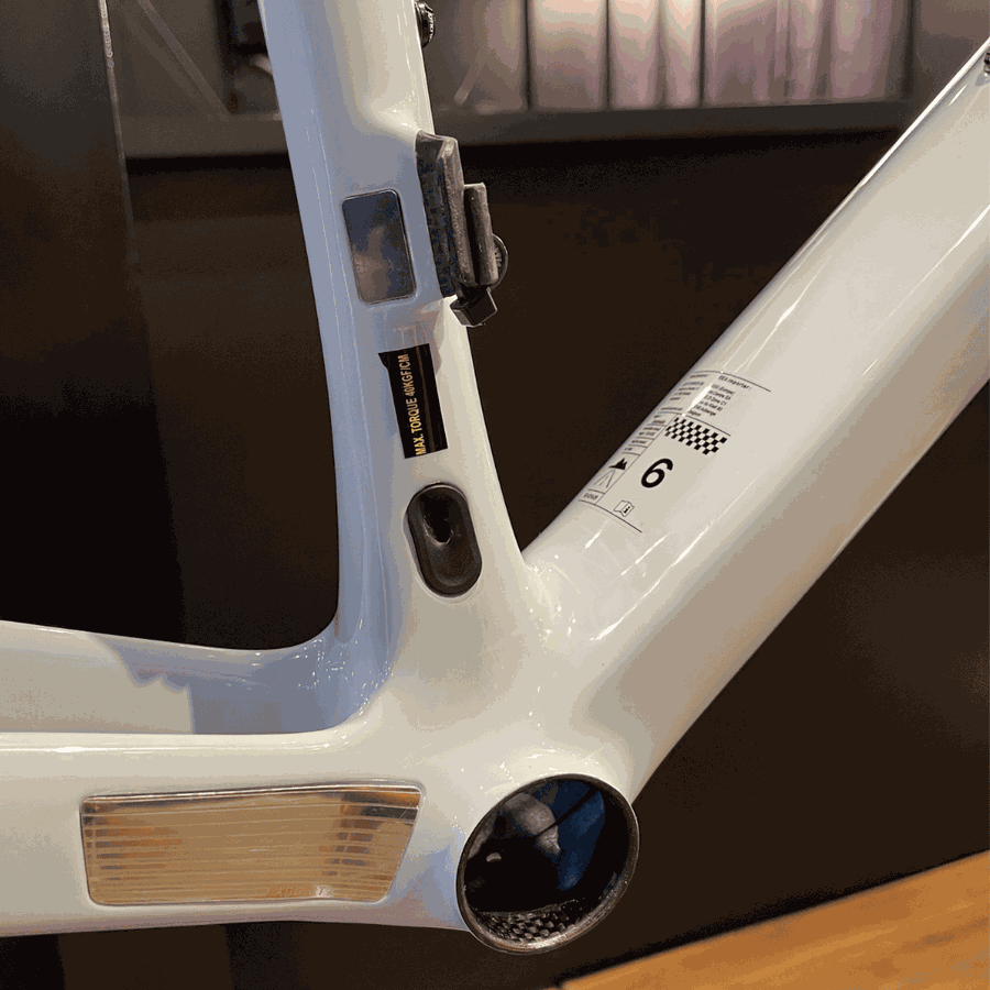 Quadro SCOTT em Carbono ADDICT HMF branco gelo