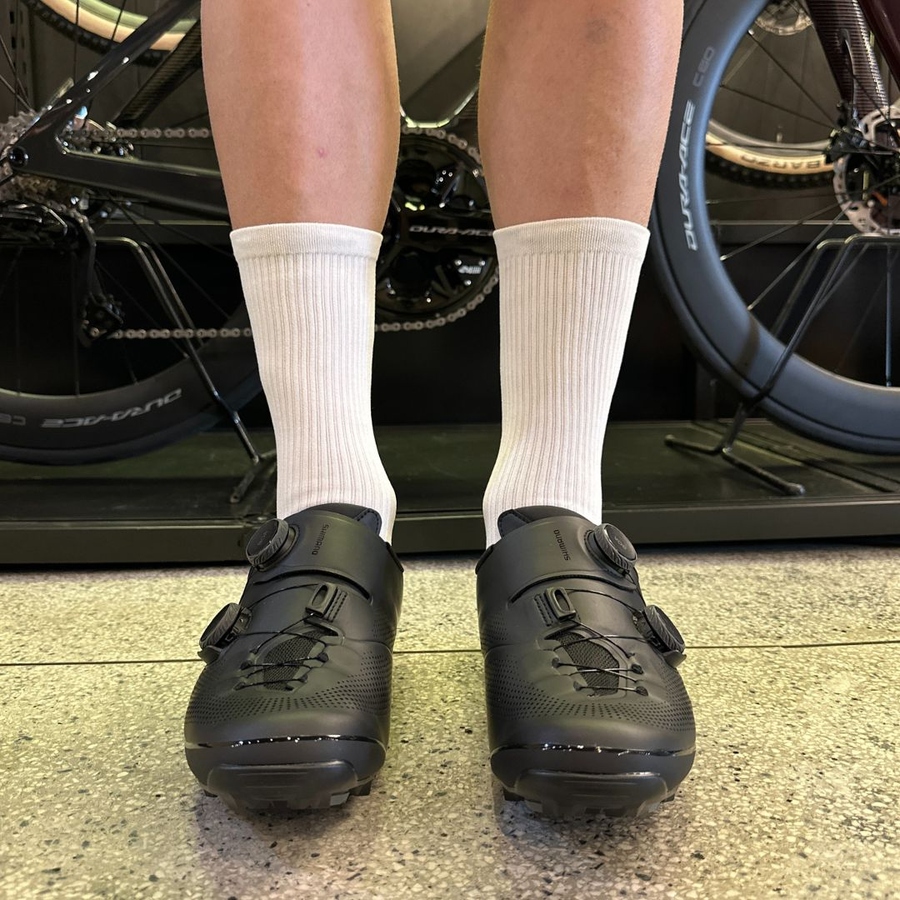 Meia S-Phyre Cano Alto Branca