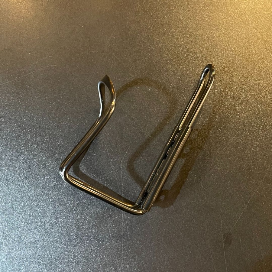 Suporte de Garrafa Em Alumínio Preto