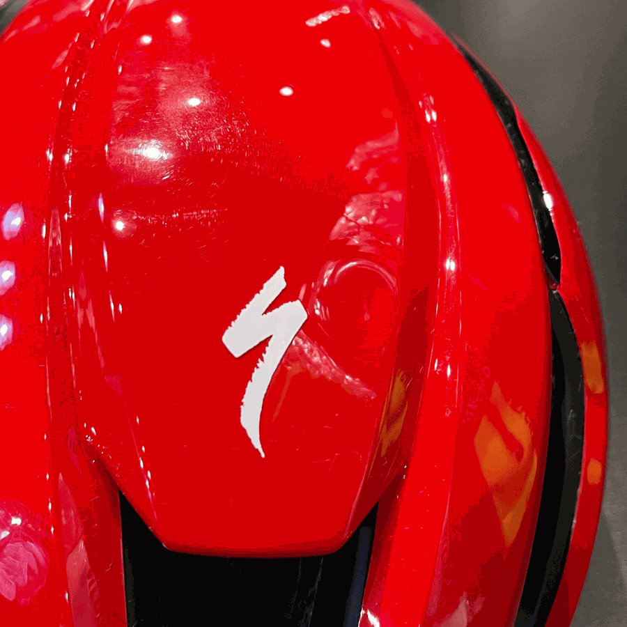 Capacete Specialized S-Works Evade 3 Vermelho C/Pequena Avaria