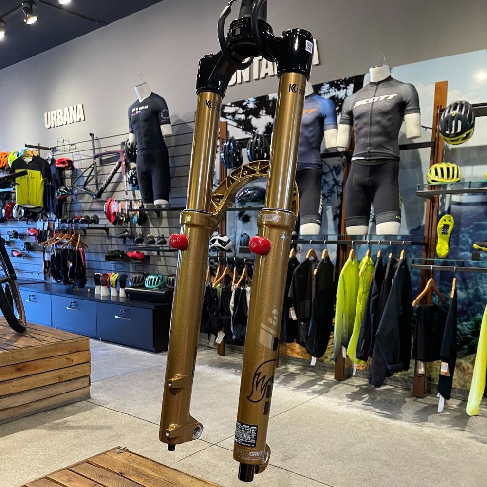 Garfo de Suspensão Fox Kashima Original 36 Gold 160mm