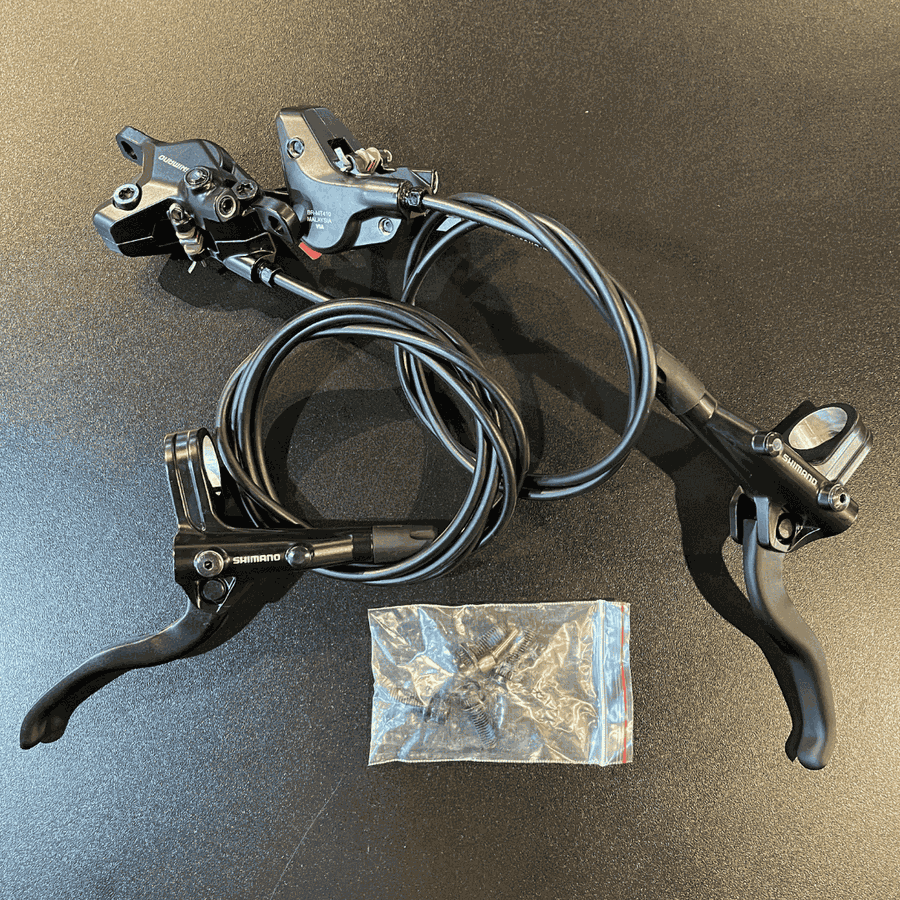 Par de Freio a Disco Shimano Original Hidráulico BL-MT401