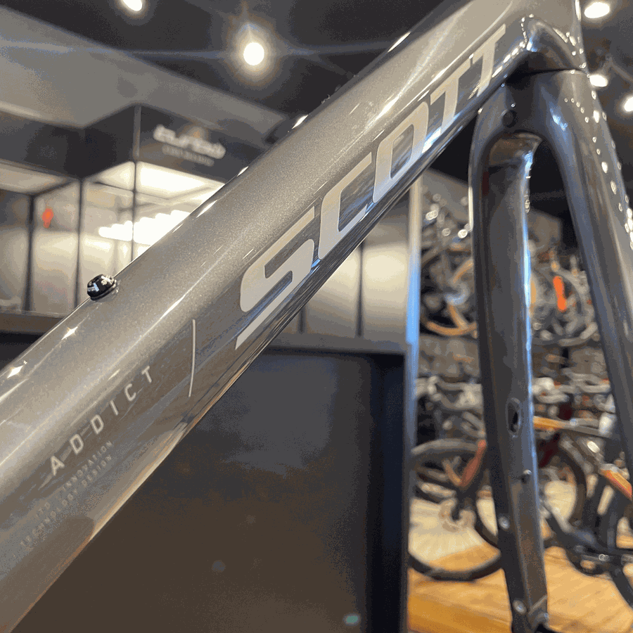 Quadro SCOTT em Carbono ADDICT HMF grafite