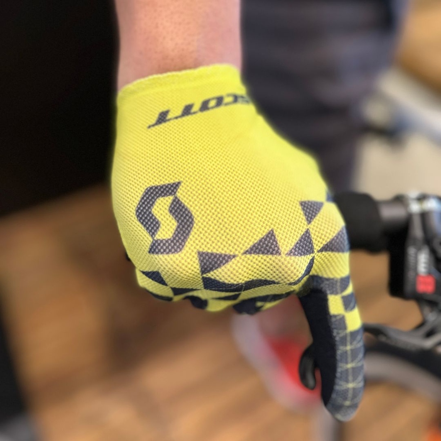 Luva Scott Dedo Longo RC Team Unissex Fluor