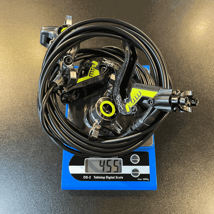 Par de Freio a Disco MAGURA MT8 SL em carbono c/ 2 Discos Rotores