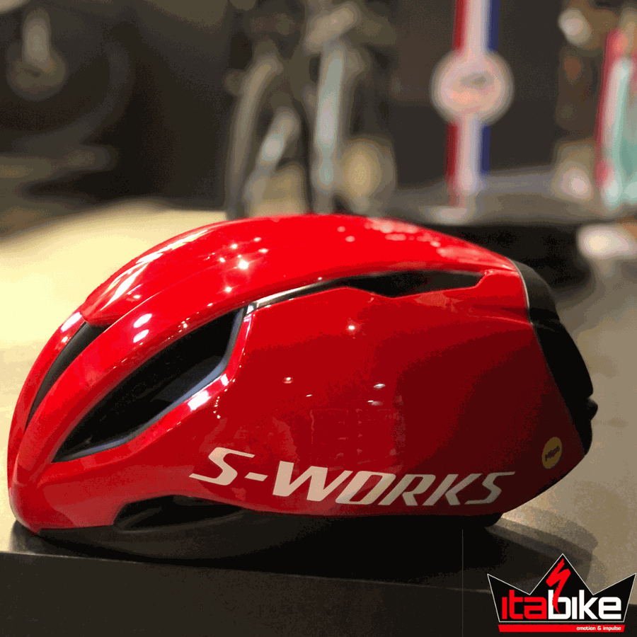Capacete Specialized S-Works Evade 3 Vermelho