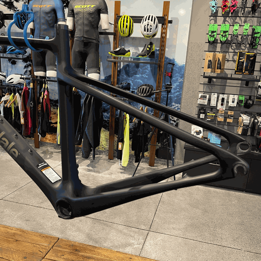 Quadro Cannondale Scalpel HT Preto Carbono Aparente